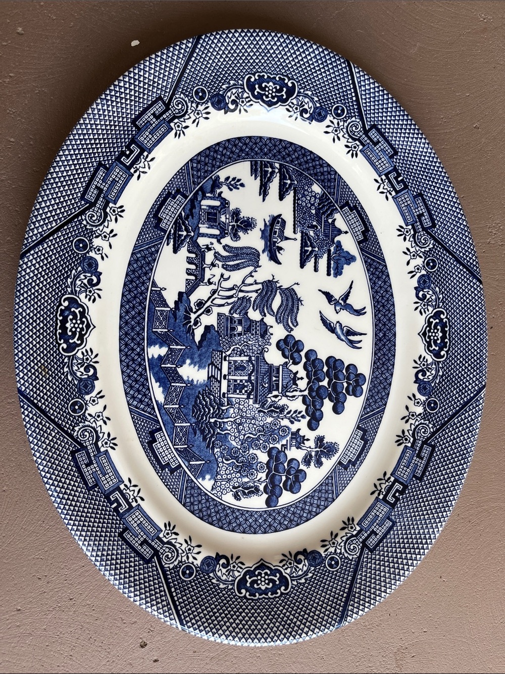 Churchill china serving plate